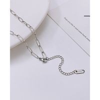 Fashion Heart Shape Stainless Steel Necklace Tassel Stainless Steel Necklaces main image 4