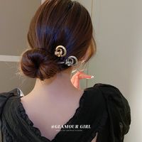 Simple Style Geometric Alloy Plating Hairpin main image 2