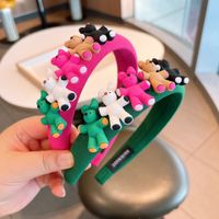 Cute Cartoon Cloth Handmade Hair Band main image 3