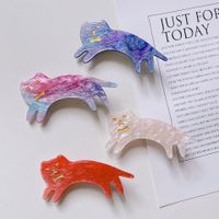 Cute Cat Arylic Hair Clip main image 1