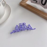 Simple Style Geometric Alloy Stoving Varnish Hair Claws sku image 11