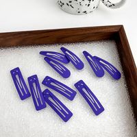 Sweet Geometric Alloy Stoving Varnish Hair Clip 5 Pieces main image 5