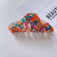 Fashion Geometric Acetic Acid Sheets Hollow Out Hair Claws sku image 4