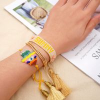 Ethnic Style Color Block Glass Beaded Bracelets main image 1