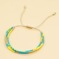 1 Piece Fashion Geometric Glass Knitting Women's Bracelets sku image 2