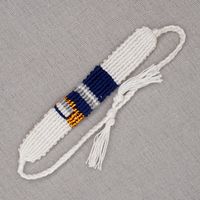 Simple Style Color Block Cotton Handmade Bracelets sku image 2