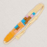 Simple Style Color Block Cotton Handmade Bracelets sku image 10