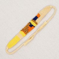 Simple Style Color Block Cotton Handmade Bracelets sku image 16
