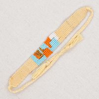 Simple Style Color Block Cotton Handmade Bracelets sku image 15