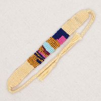 Simple Style Color Block Cotton Handmade Bracelets sku image 20