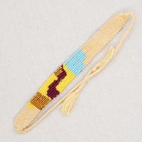 Simple Style Color Block Cotton Handmade Bracelets sku image 19