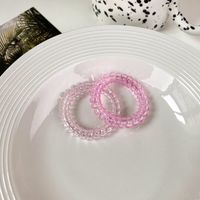 Fashion Solid Color Rubber Hair Tie main image 4