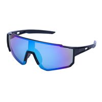 Fashion Colorful Riding Ladies One Piece Lens Sports Sunglasses Men Wholesale sku image 3