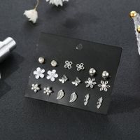 Hot Sale Earring Set Geometric 30 Pairs Of Earrings Wholesale Nihaojewelry sku image 13
