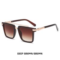 Retro Business Box Sunglasses Trend  New European And American Fashion Sunglasses sku image 3