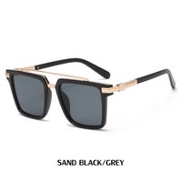 Retro Business Box Sunglasses Trend  New European And American Fashion Sunglasses sku image 6