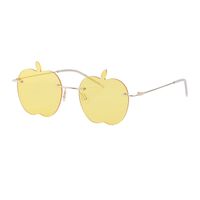 New Personality Sunglasses Frameless Apple Sunglasses Trend Party Prom Funny Sunglasses sku image 3