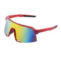 Gafas De Sol Deportivas De Una Sola Pieza De Moda De Ciclismo Colorido Para Hombres. sku image 5