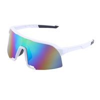 Gafas De Sol Deportivas De Una Sola Pieza De Moda De Ciclismo Colorido Para Hombres. sku image 1