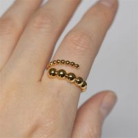 Fashion Geometric Copper Open Ring Copper Rings main image 3
