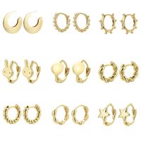 Fashion Rabbit Geometric Plating Copper Earrings main image 5