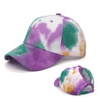 Unisex Fashion Letter Printing And Dyeing Curved Eaves Baseball Cap sku image 1