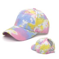 Unisex Fashion Letter Printing And Dyeing Curved Eaves Baseball Cap sku image 5