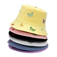 Unisex Basic Butterfly Embroidery Bucket Hat main image 6