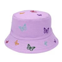 Unisex Basic Butterfly Embroidery Bucket Hat main image 2