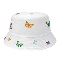 Unisex Basic Butterfly Embroidery Bucket Hat sku image 5