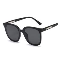 Unisex Retro Solid Color Pc Square Sunglasses sku image 1