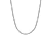 Großhandel Schmuck Schlangenknochenkette Einfache Edelstahlhalskette Nihaojewelry sku image 1