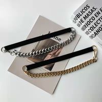 Fashion Solid Color Metal Chain Belt main image 3