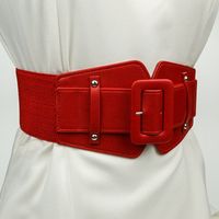 Fashion Solid Color Pu Leather Belt main image 5