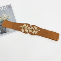 Fashion Leaf Pu Leather Belt sku image 4