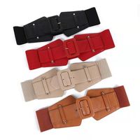 Fashion Solid Color Pu Leather Belt main image 6