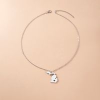 Simple Style Map Stainless Steel Necklace Plating Stainless Steel Necklaces main image 3