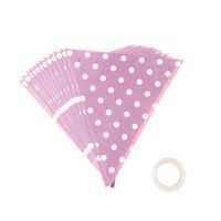 Triangle Flag Festive Party Layout Banner Polka Dot Bunting sku image 4