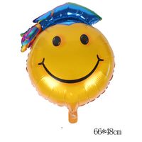 Smiley Face Aluminum Film Balloon Prom Balloons main image 2