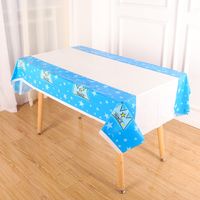 Birthday Party Disposable Rectangular Tablecloth Decoration Supplies sku image 1