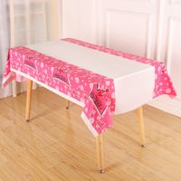 Birthday Party Disposable Rectangular Tablecloth Decoration Supplies sku image 2