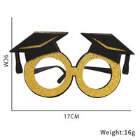 Letter Plastic Nonwoven Glasses Graduation Party Decorations sku image 7