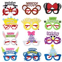 Animal Letter Plastic Nonwoven Decorative Props Party Birthday Decorations main image 5