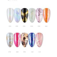 Fashion Solid Color Sticker Nail Patches Nail Supplies main image 1