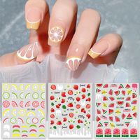 Cute Fruit Plastic Nail Patches Nail Supplies main image 3