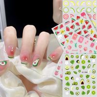 Cute Fruit Plastic Nail Patches Nail Supplies main image 2