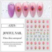 Cute Flower Plastic Nail Patches Nail Supplies sku image 4
