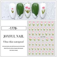 Cute Flower Plastic Nail Patches Nail Supplies sku image 5