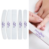 Nail Tool Double-sided Half-moon Nail File Manicure-shaped Nail Removal Rubbing Strip Polishing File main image 4