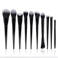 Solid Color Handle Gradient Brushes 10-piece Makeup Brushes Set main image 4